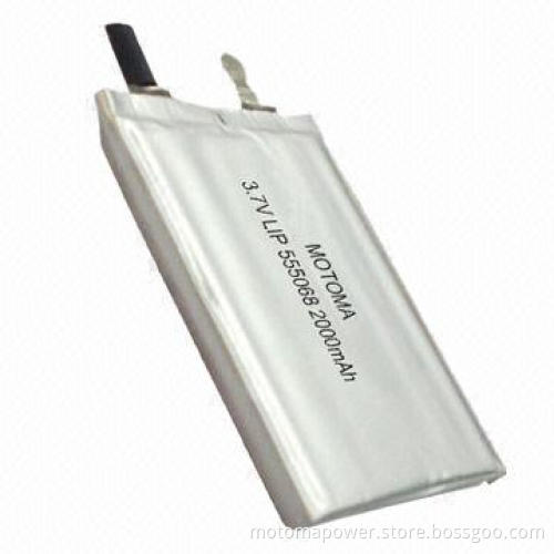 3.7V Li-ion Polymer Battery for Digital Products, with 2,000mAh Capacity